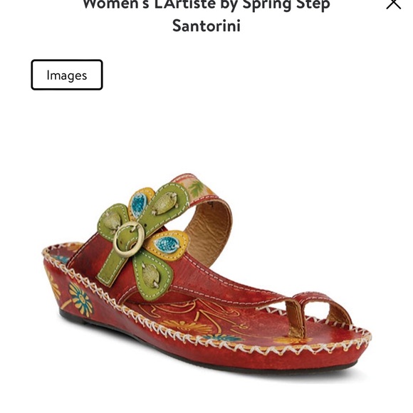 L'Artiste by Spring Step Santorini Women’s Sandals Sz 40 - Picture 11 of 12